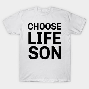 Rush - Choose Lifeson - Wham Style - Black Text T-Shirt